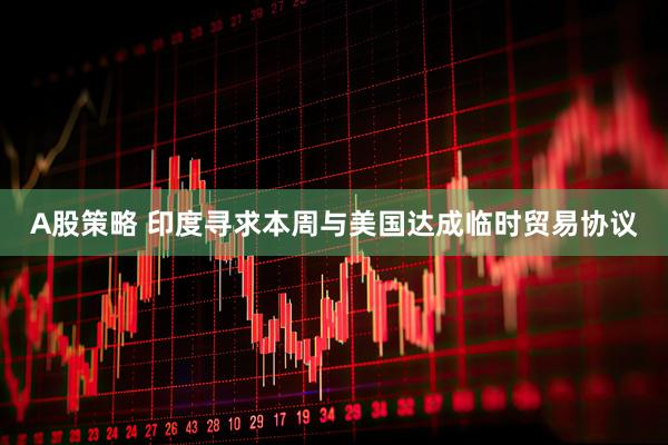 A股策略 印度寻求本周与美国达成临时贸易协议