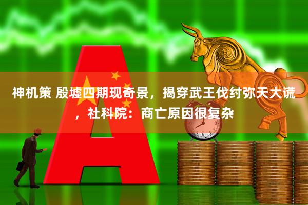 神机策 殷墟四期现奇景，揭穿武王伐纣弥天大谎，社科院：商亡原因很复杂