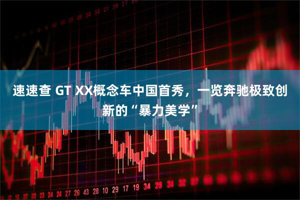 速速查 GT XX概念车中国首秀，一览奔驰极致创新的“暴力美学”